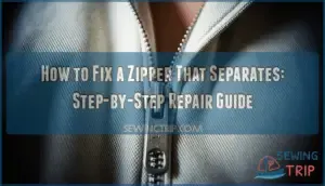 how to fix a zipper that separates