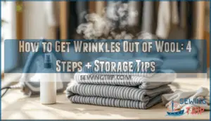how to get wrinkles out of wool
