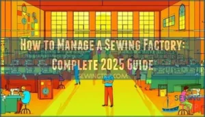 how to manage a sewing factory