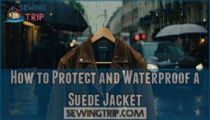 how to protect and waterproof a suede jacket