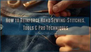 how to reinforce hand sewing