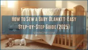 how to sew a baby blanket