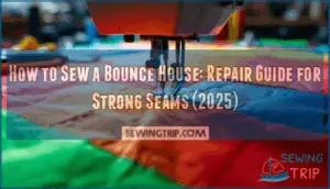 how to sew a bounce house