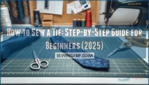 how to sew a tie how to sew a tie