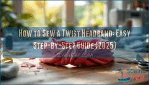 how to sew a twist headband