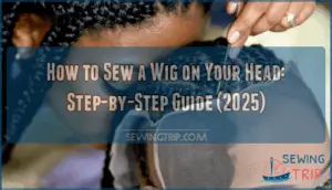 how to sew a wig on your head how to sew a wig on your head