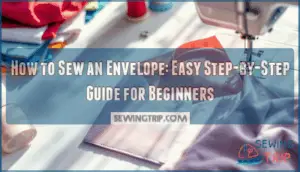 how to sew an envelope