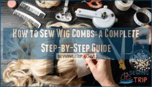how to sew comb how to sew comb