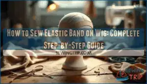 how to sew elastic band on wig how to sew elastic band on wig