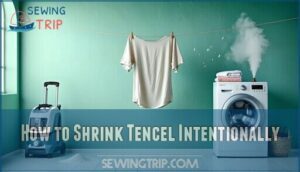 how to shrink tencel intentionally
