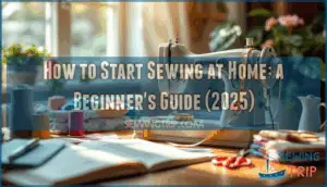how to start sewing at home