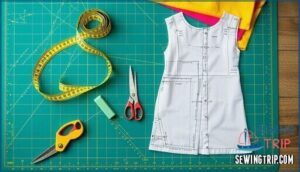 how to take measurements and prepare fabric