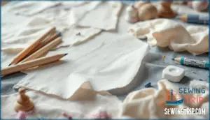how to transfer markings onto fabric