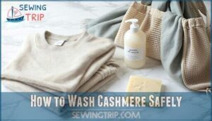 how to wash cashmere safely