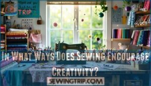 in what ways does sewing encourage creativity