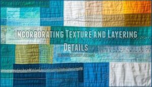 incorporating texture and layering details incorporating texture and layering details