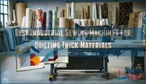 industrial sewing machine quilting thick materials