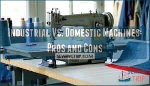 industrial vs. domestic machines: pros and cons