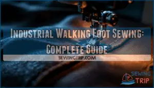 industrial walking foot sewing