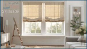installing and adjusting your roman shades