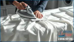 ironing table linens