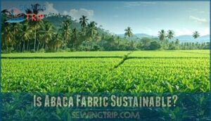 is abaca fabric sustainable