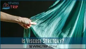 is viscose stretchy