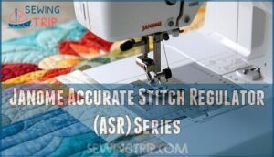 janome accurate stitch regulator (asr) series
