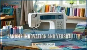 janome innovation and versatility