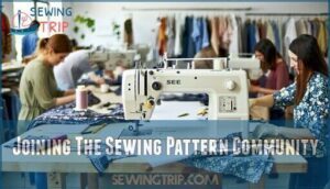 joining the sewing pattern community