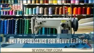 juki performance for heavy fabrics
