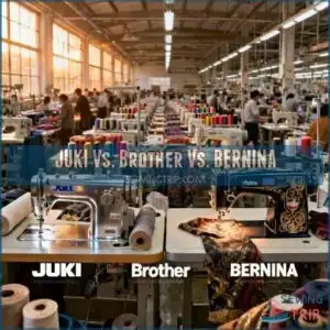 juki vs. brother vs. bernina