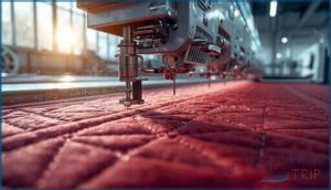 key features of industrial quilting machines