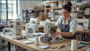 key features to consider when selecting a sewing machine brand