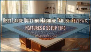 large quilting machine tables