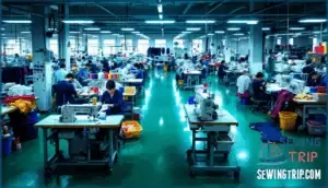 lockstitch, overlock, and coverstitch machines