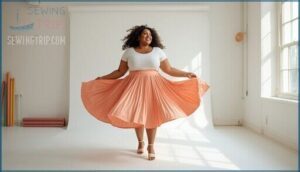 luna circle skirt pattern