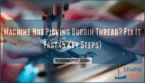 machine not picking bobbin thread