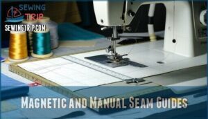 magnetic and manual seam guides