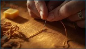maintaining even thread tension
