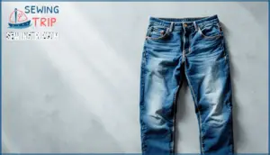 maintaining fit after stretching raw denim