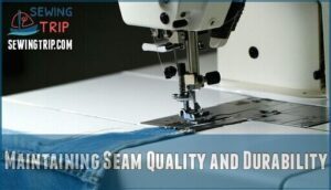 maintaining seam quality and durability