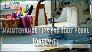 maintenance tips for foot pedal longevity