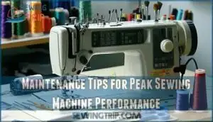 maintenance tips for peak sewing machine performance
