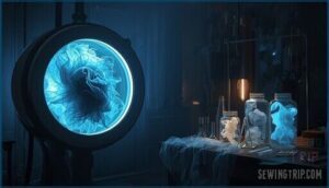 making fabric transparent