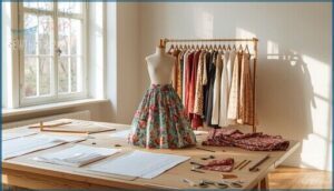 making skirt patterns