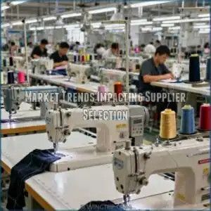 market trends impacting supplier selection