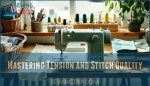 mastering tension and stitch quality