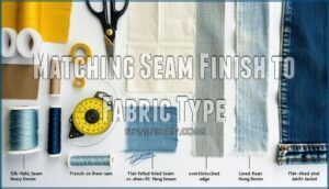 matching seam finish to fabric type matching seam finish to fabric type