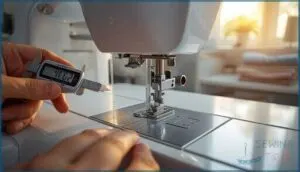 measuring shank height measuring shank height